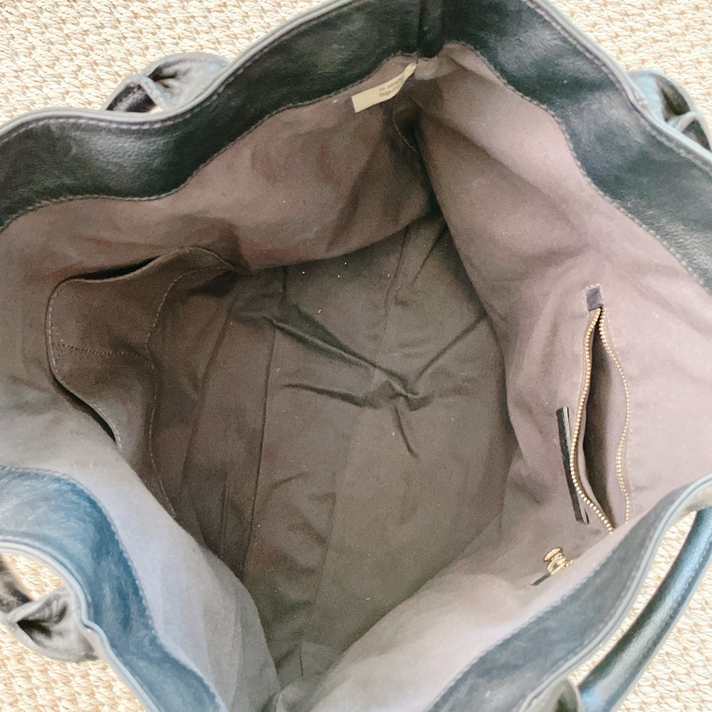 See by Chloe Harriet Gorgeous Black Soft Leather Large Tote Shoulder Bag EUC! - Picture 9 of 12